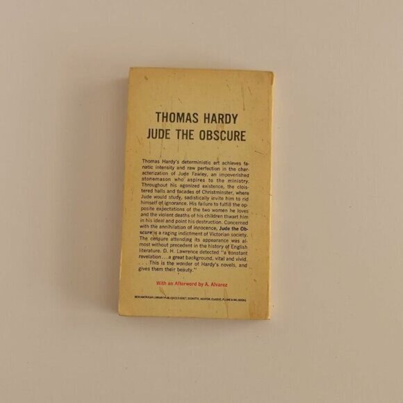 1961'Jude the Obscure' by Thomas Hardy - Signet Classic Paperback Book - Picture 3 of 7